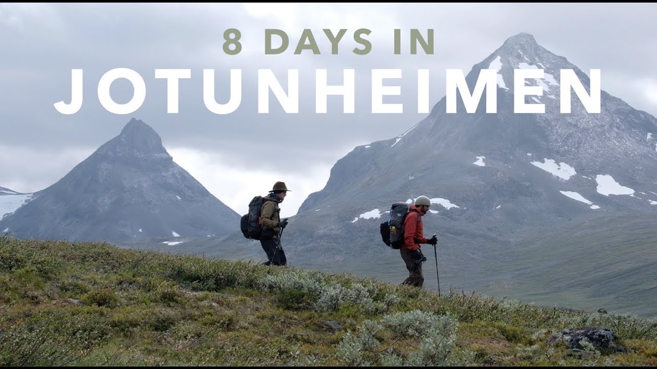 Hiking 100km across Jotunheimen, Norway