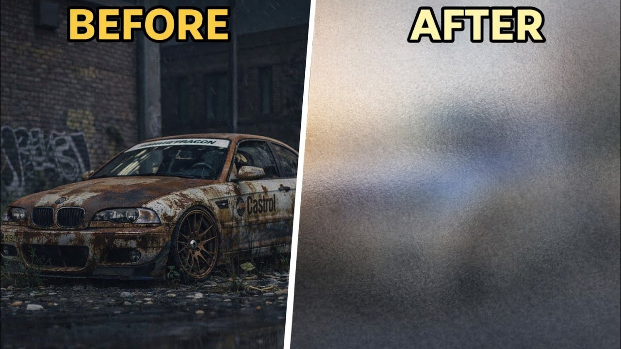 Restored the Legendary BMW M3 E46 GTR from Need For Speed! #BMW #M3E46 #Restoration #NFS #GTR