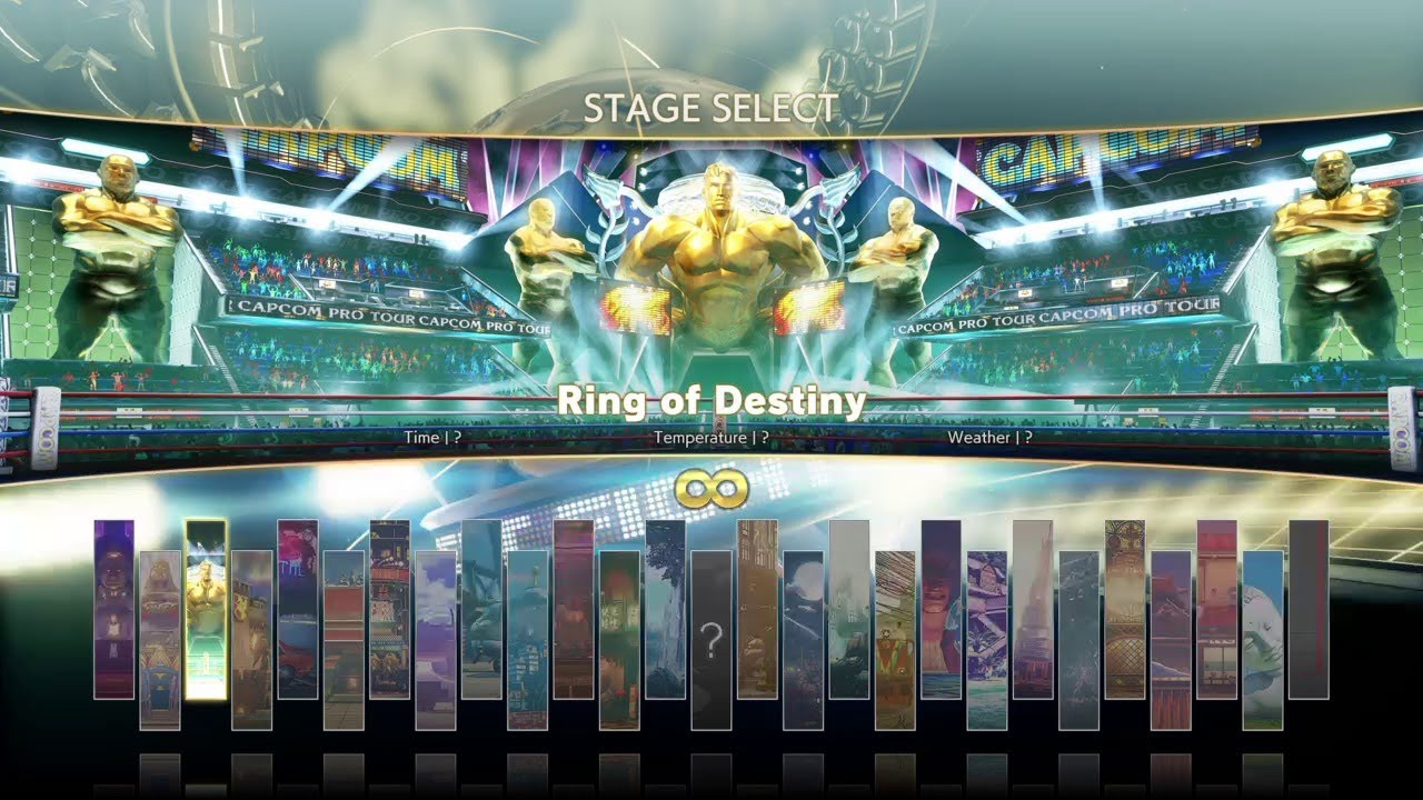 STREET FIGHTER V Champion Edition   Showcasing All Stages For The Finished Game