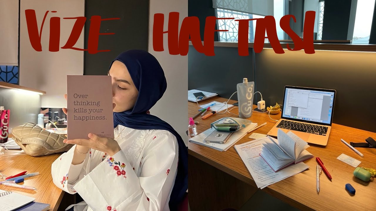 üniversitenin ilk vize haftası -VLOG
