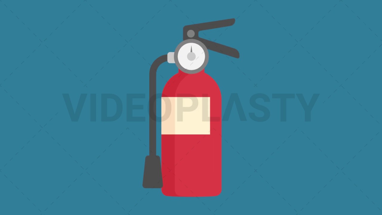 Fire Extinguisher Icon Animation [MOV & GIF]