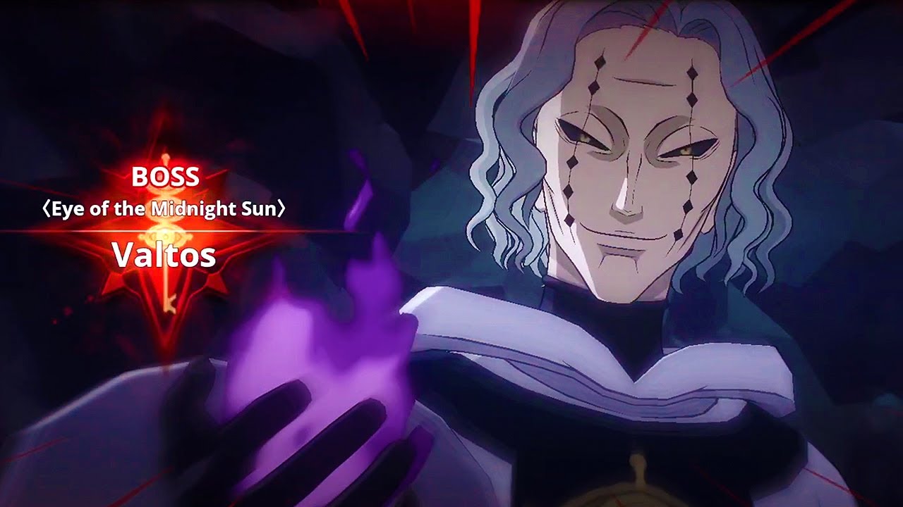 VALTOS BOSS BATTLE! - Black Clover Mobile: Rise Of The Wizard King