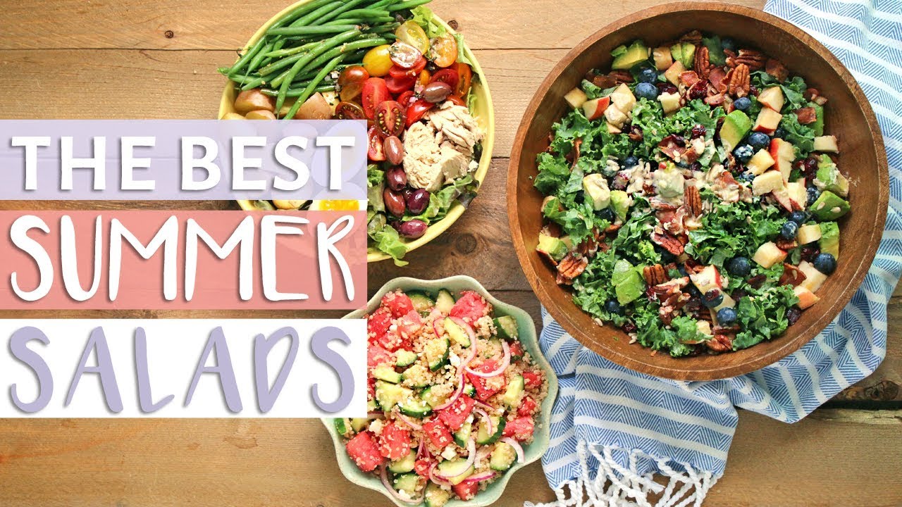 3 MUST TRY Summer Salad Recipes!