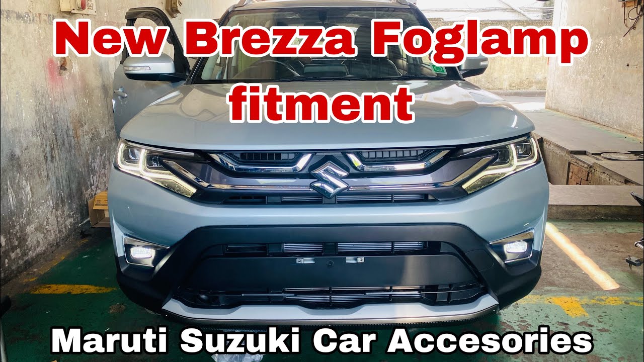 New Brezza ZXI Foglamp Installation 👉🏻