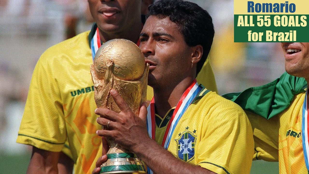 Romario ◉ All 55 Goals for Brazil 🇧🇷