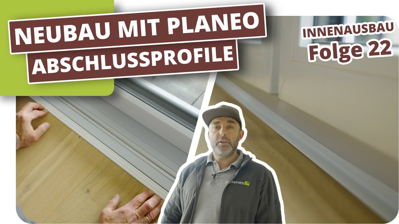 Bodenprofile an der Terrassentür
