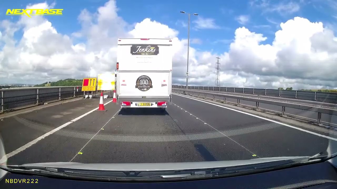 Sped up Dash Cam Footage from South to West Wales