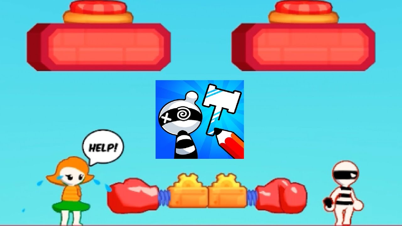 Draw Hero 3D - All Levels Gameplay Android,ios (Levels 1-20)
