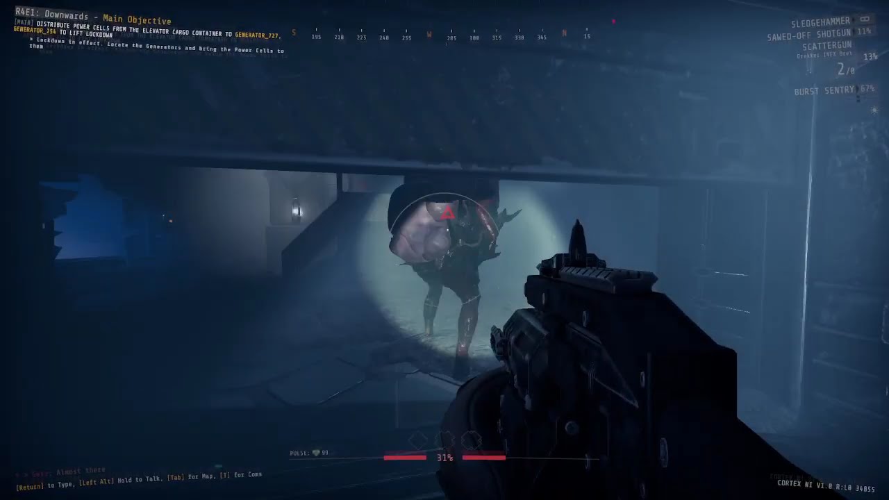 GTFO duo speedrun ALT R4E1 48:52