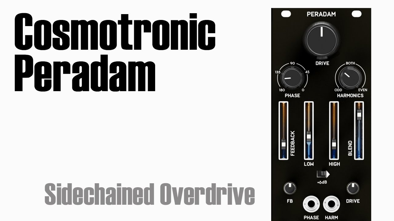 Cosmotronic Peradam eurorack overdrive