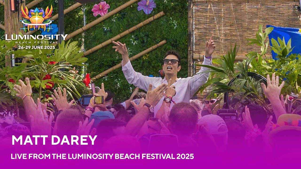 Matt Darey live at Luminosity Beach Festival 2025 #LBF25