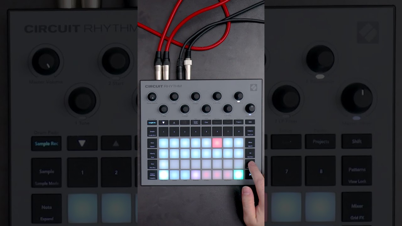 3 different ways you can #sample using the #CircuitRhythm - PART 1