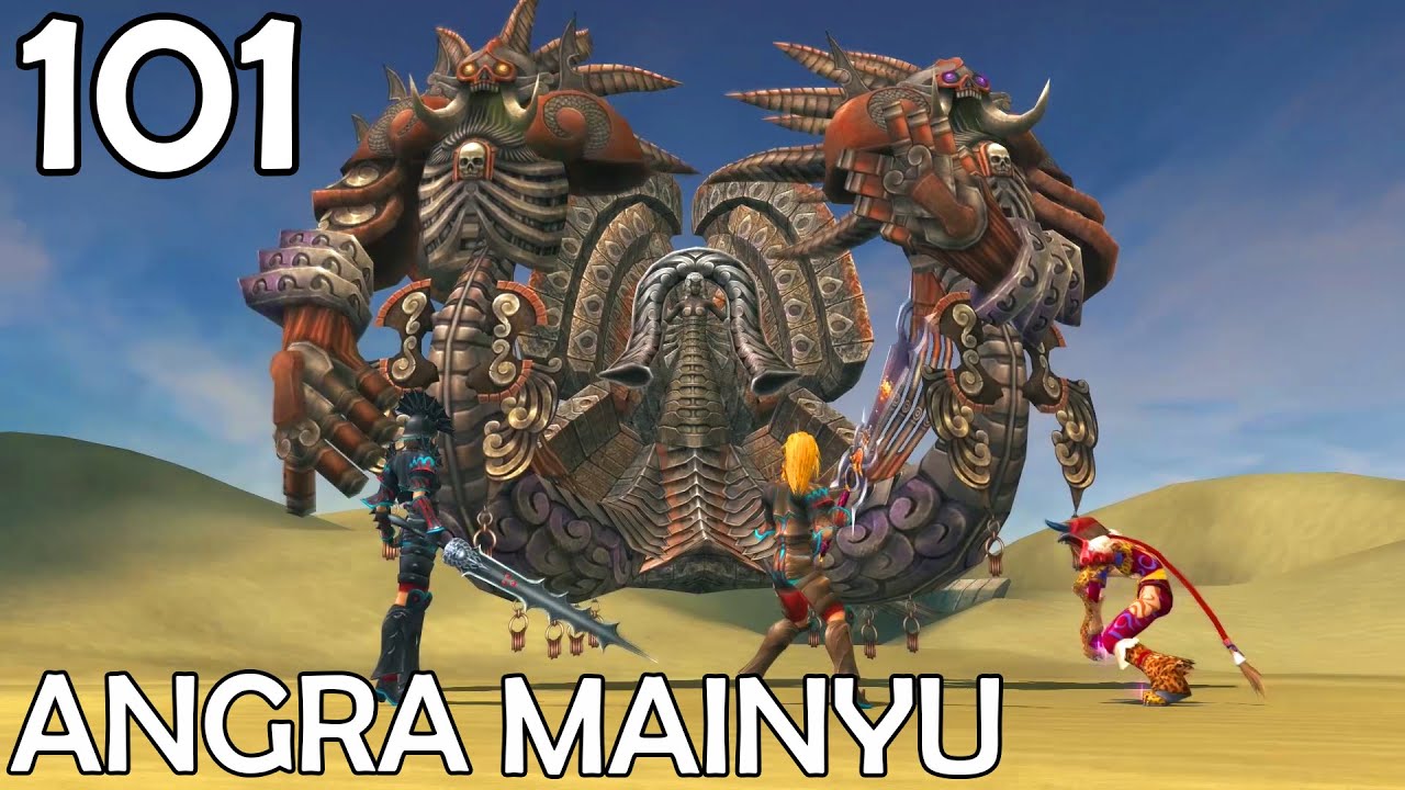 Final Fantasy X-2 HD Remaster — Прохождение с комментариями — Часть 101 — Ангра-Майнью