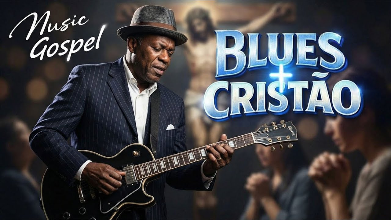 🌅 CAMINHO DE LUZ E ESPERANÇA ✝️ | Blues Cristão Blues Gospel | Música Gospel
