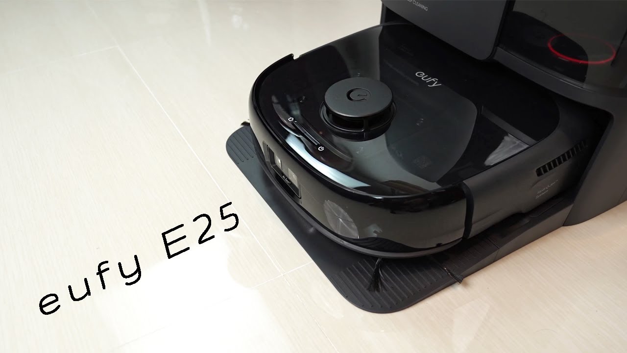 The World's First HydroJet™ Robot Vacuum with 20,000 Pa Turbo Suction - eufy E25