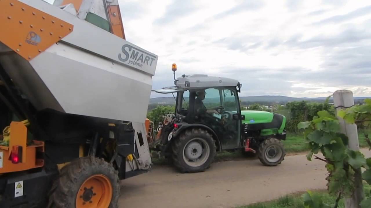 Traubenvollernter Pellenc 3050al Deutz Agroplus 420v Perfektion im Weinbau