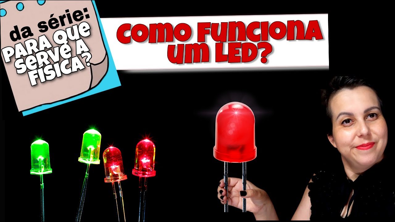 COMO FUNCIONA UM LED?