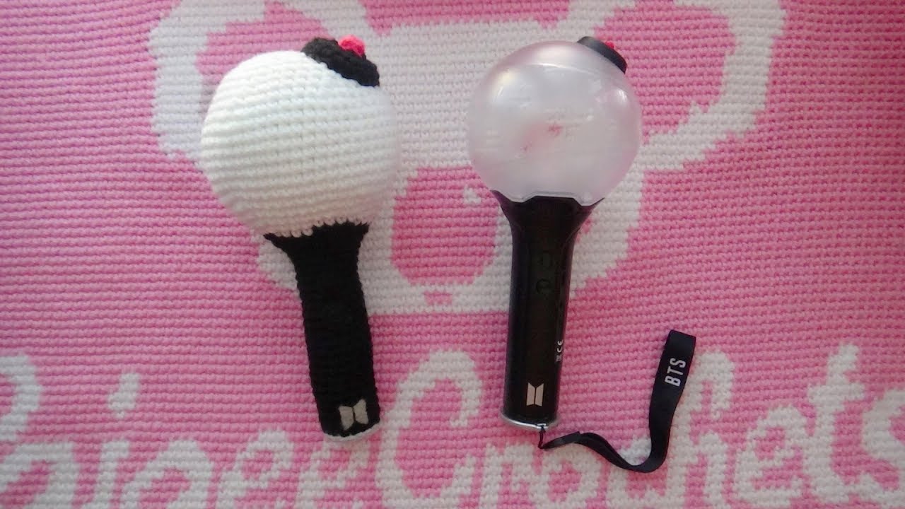ARMY Bomb Crochet // BTS Light Stick Amigurumi Pattern