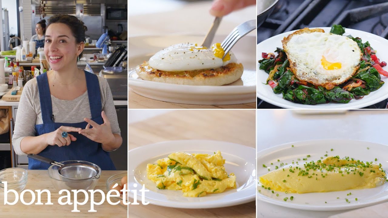 Carla Makes Eggs Four Ways: Poached, Fried, Scrambled & Omelette'd | From the Test Kitchen