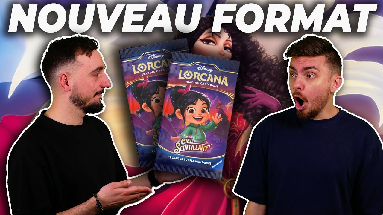 ON TEST LE NOUVEAU FORMAT DE LORCANA ! LE PACK RUSH !