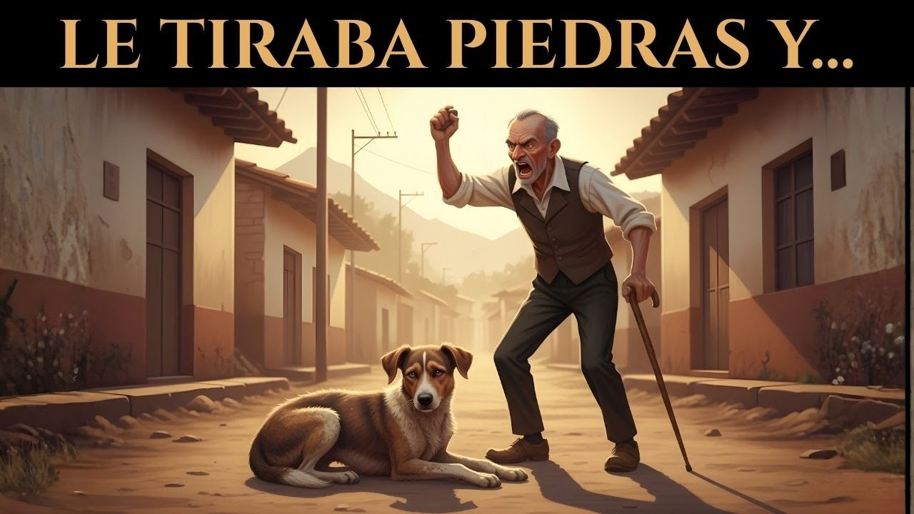 El perro lo SEGUÍA a todas partes y él le tiraba piedras. Pero ese perro sabía algo que nadie veía 😭
