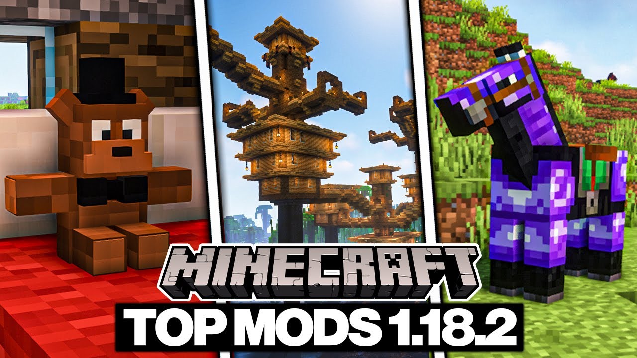 Top 10 Mods de Forge para Minecraft 1.18.2 😄