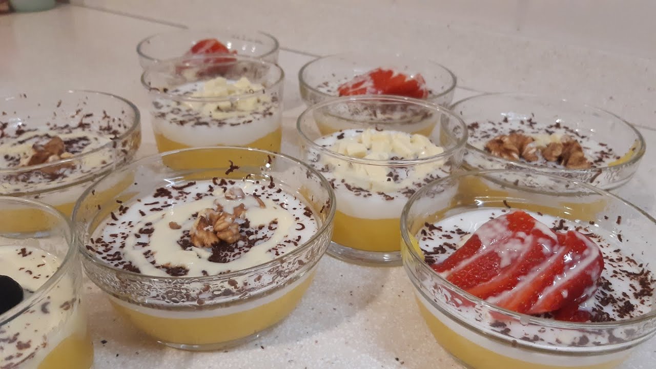 Postre rico con zumo de naranja 🍊 en mambo/recetas fáciles y rápidas