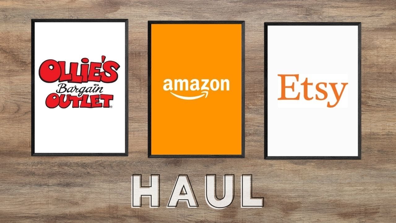 Ollie's ➕ Amazon ➕ Etsy Haul 🛍️