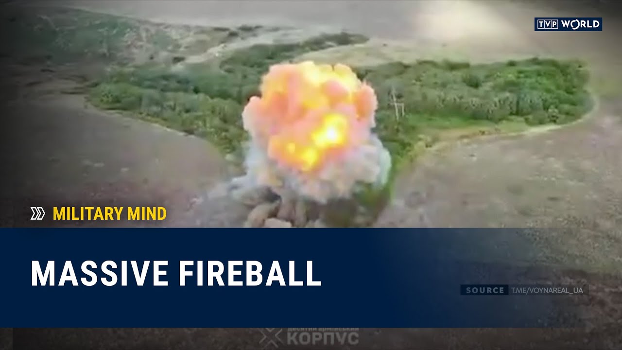 Camouflaged Russian ammunition depot destroyed | Military Mind