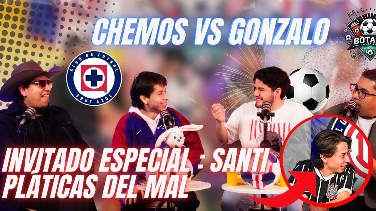 Santi de Pláticas del Mal apadrina la 4ª temporada | Chivas líder y Cruz Azul sin estadio 🏟️