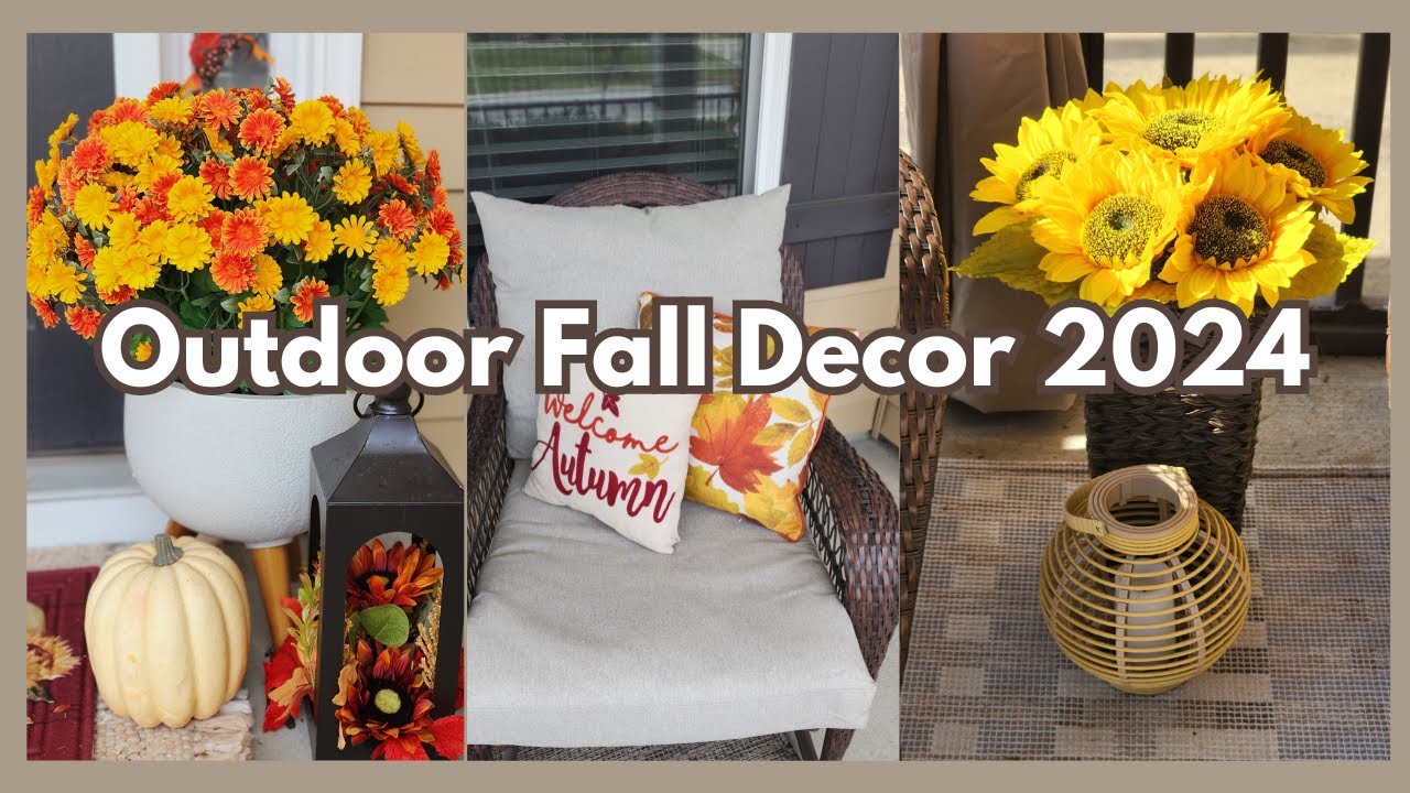 Outdoor Fall Decor 2024