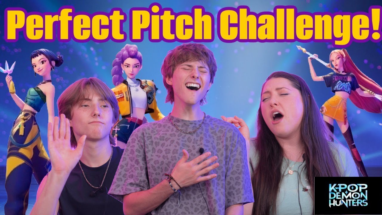 K-POP DEMON HUNTERS PERFECT PITCH CHALLENGE 🎤