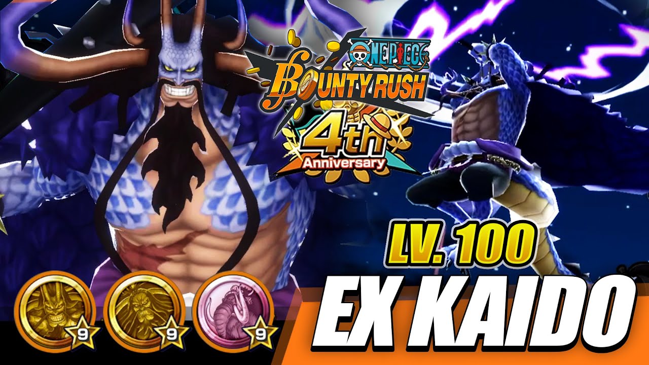 6★ EX Hybrid Kaido [LV. 100] SS League Battle Gameplay | ONE PIECE Bounty Rush