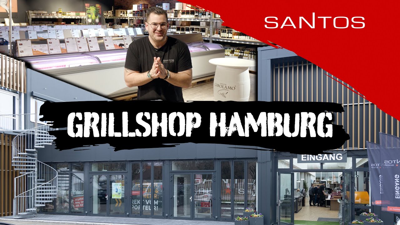 🔥 Rundgang von Santos Nord in Norderstedt || Riesige Auswahl an Grills und Grillzubehör 🔥