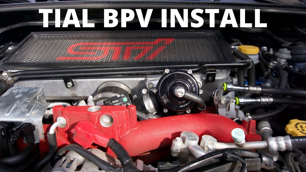 HOW TO INSTALL TIAL QR RECIRCULATING BOV: 15+ Subaru WRX STI