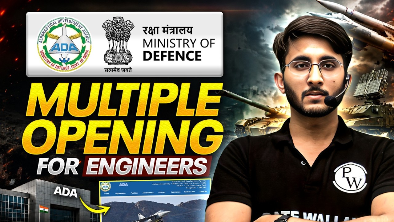 ADA Recruitment 2026 | Multiple Post | Ministry of Defence Jobs | Eligibility, Salary & Apply Online