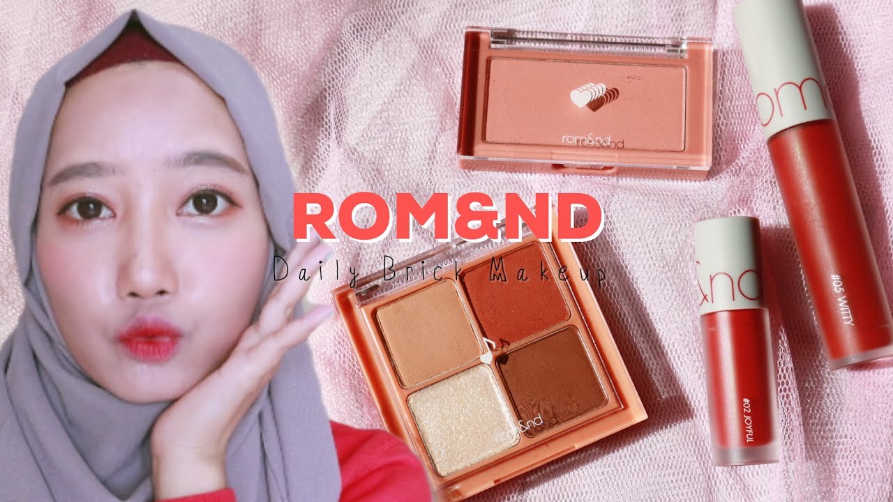 CC Eng) 🧱 Daily Brick Makeup with ROMAND Better Than Eyes, Better Than Cheek, Zero Velvet Tint 🧡