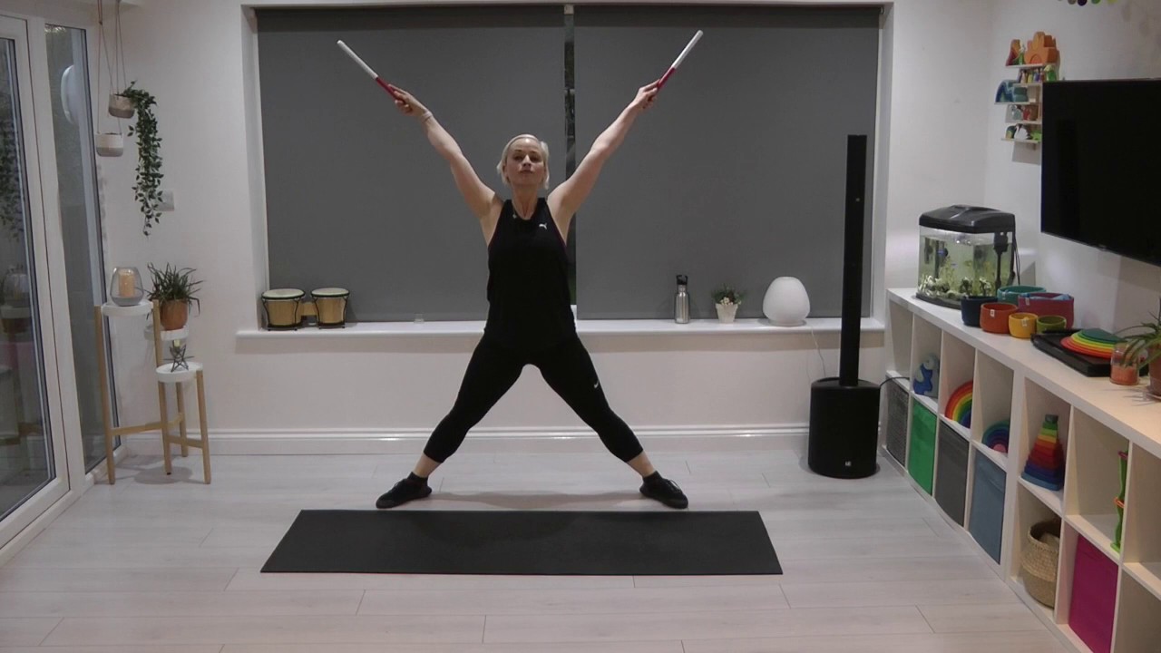 Seven Nation Army - drumstick aeroibc fitness routine