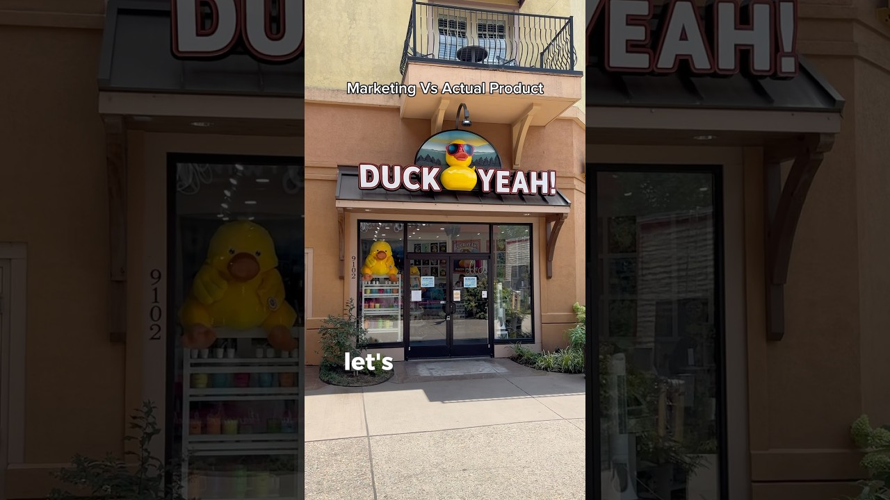 Marketing Vs Actual Product Review: Rubber Duck Store