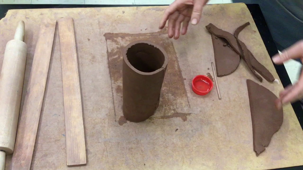 Making a Clay Cylinder
