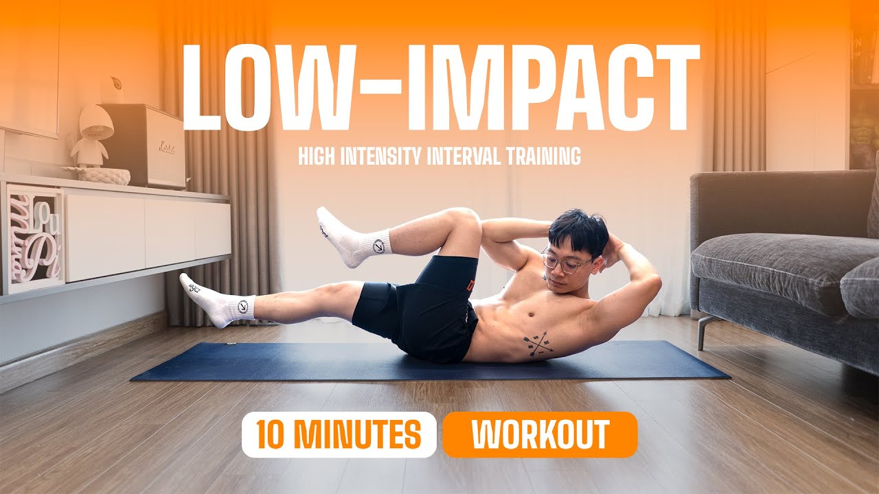 10 PH&Uacute;T HIIT DỄ cho người mới bắt đầu (Kh&ocirc;ng Nhảy) | TẾT 2023 LOW-IMPACT HIIT | SHINPHAMM
