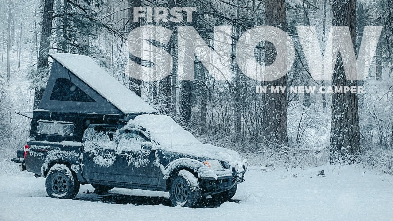 Unexpected spring snowstorm hits us in the backcountry