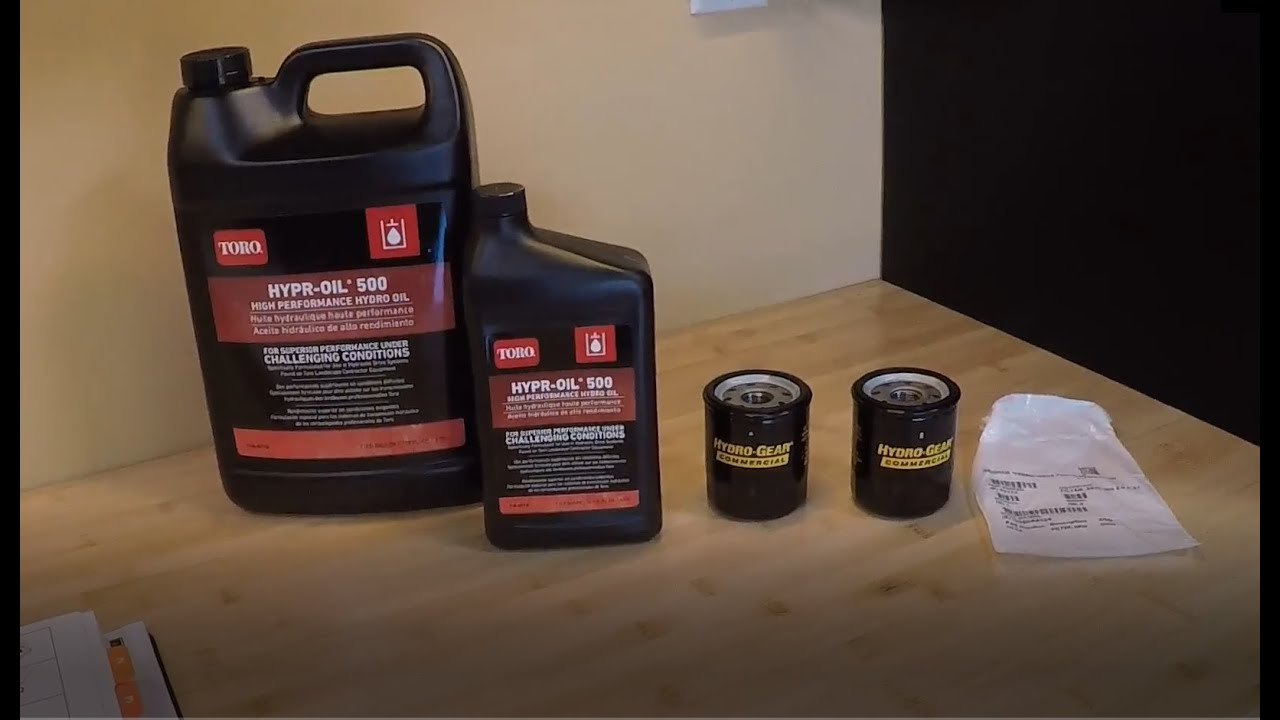 Toro Zero Turn Lawn Mower Hydrostatic Transmission Fluid Change
