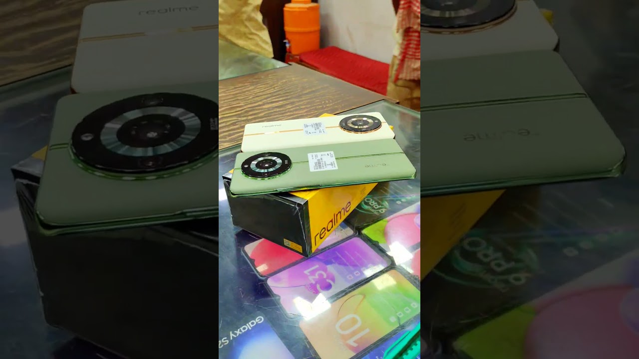 realme 11 pro plus white and green colour 🍏 💚 unboxing 😍😍 #realme
