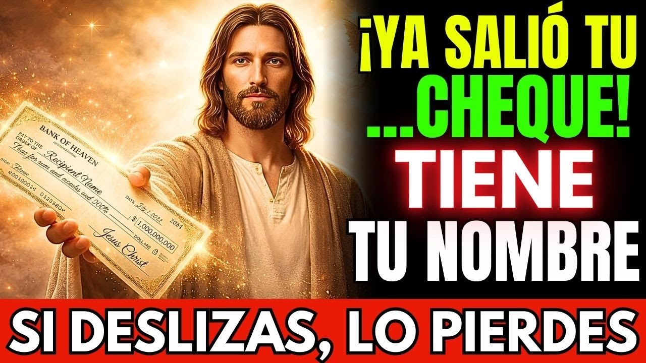 DIOS DICE: HIJO, ESTA BENDICIÓN PARA TU DINERO ES URGENTE… SOLO QUEDAN 8 MINUTOS