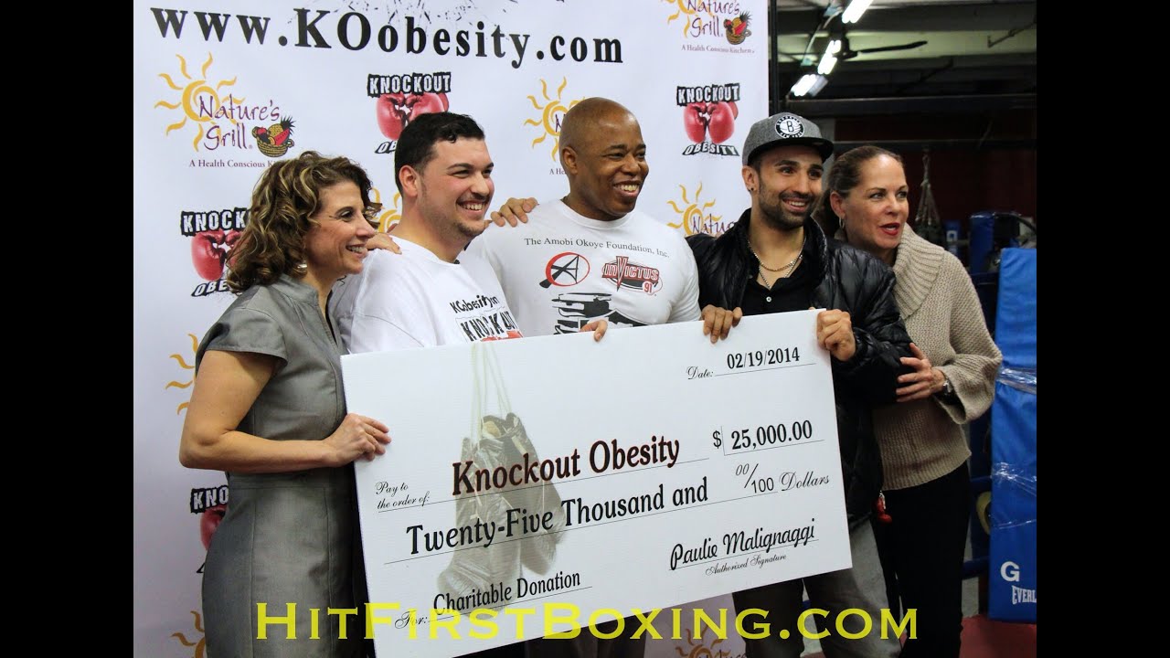 Paulie Malignaggi Donating To 