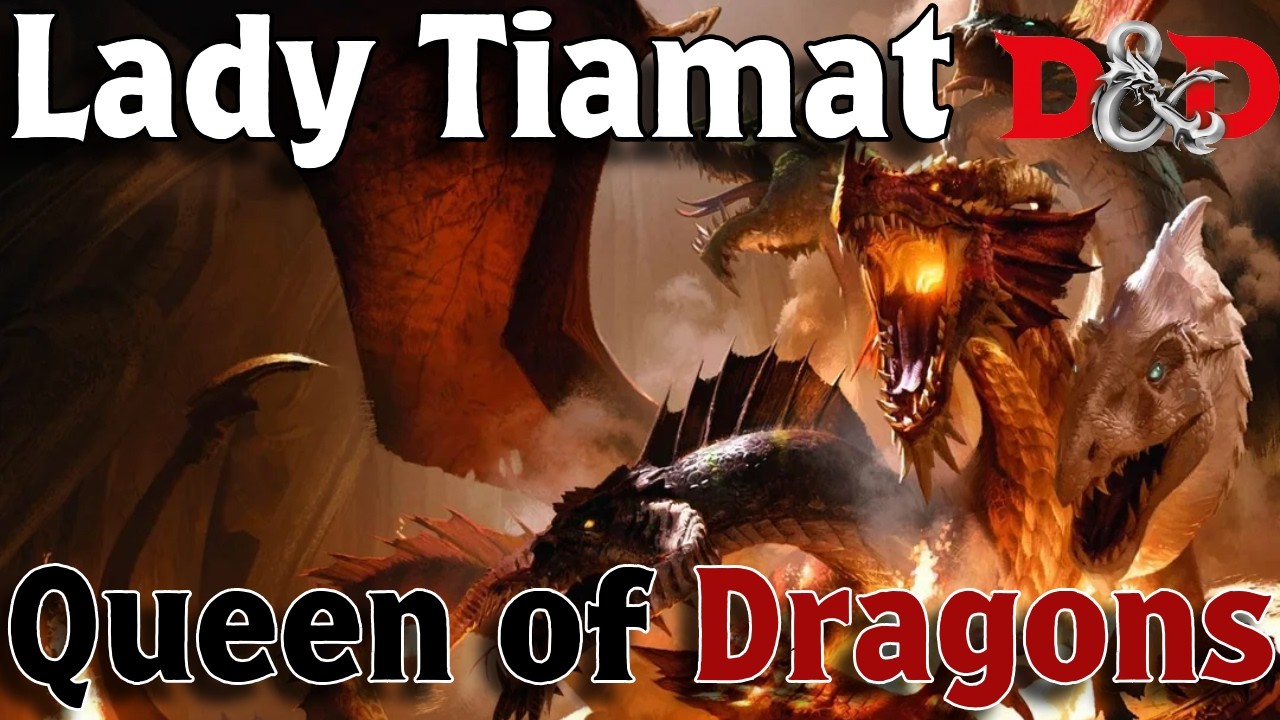 Tiamat: The FULL Story of D&D's Most Terrifying Dragon Goddess | Complete Lore