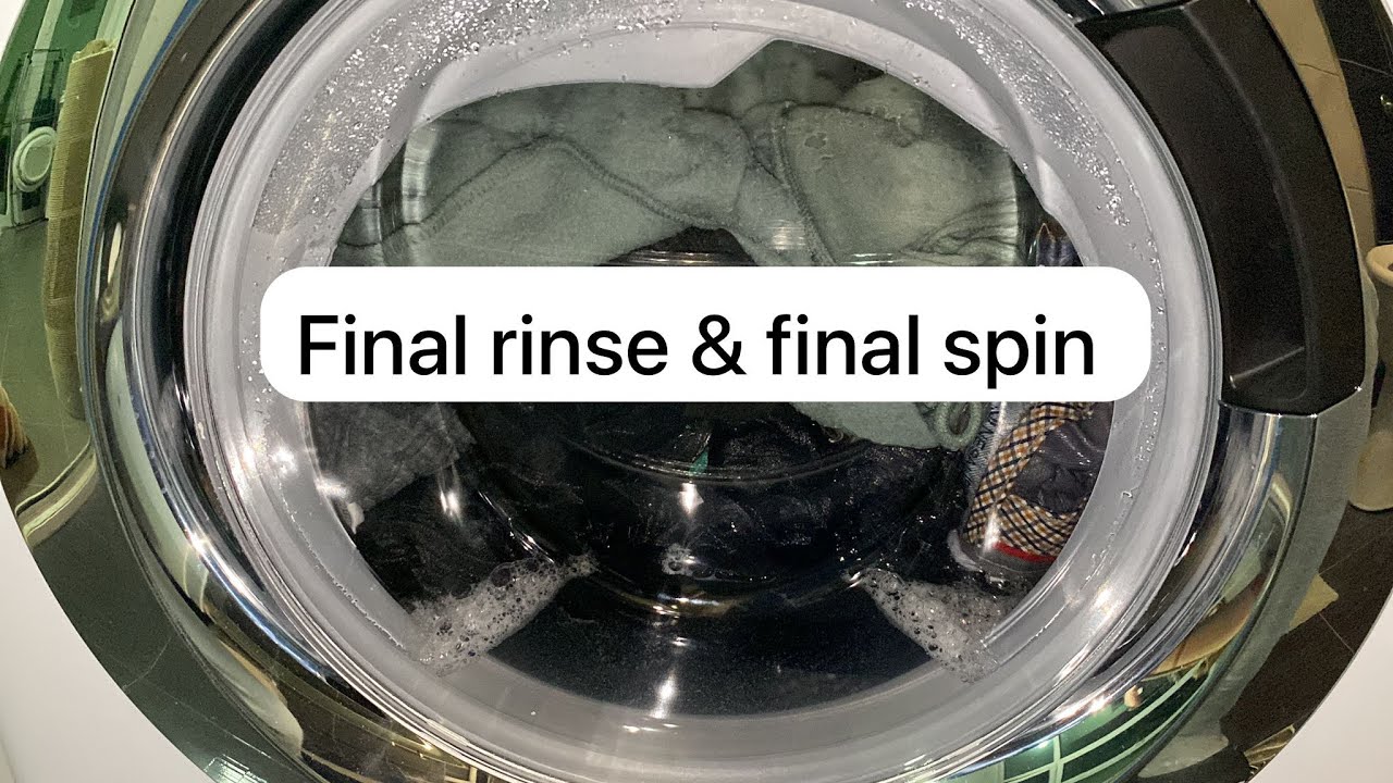 Candy Smart: Complete final rinse & unbalanced 1400 final spin! (From start to end)