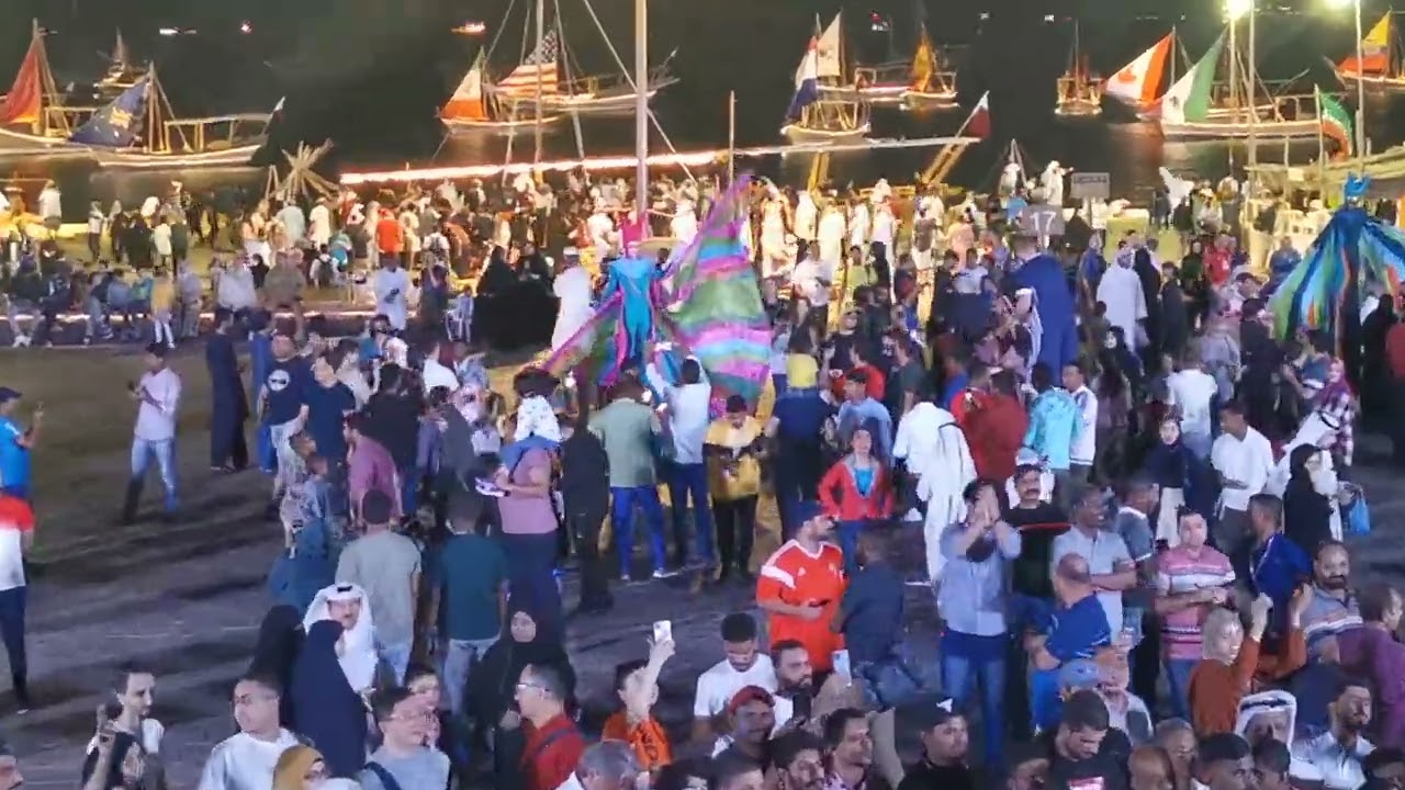 Celebrations at Katara during the World Cup 2022