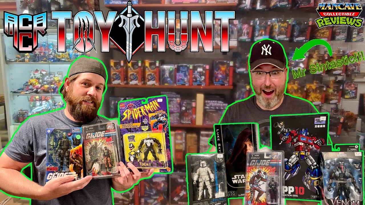 Toy Hunt @ 4 Toy Shops.....GI Joe, Transformers, Star Wars, Vintage Toys & Toy Haul + Special Guest